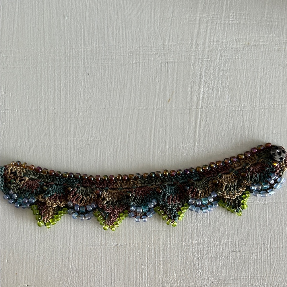Handcrafted Multicolor Beaded Bracelet - Picture 3 of 4